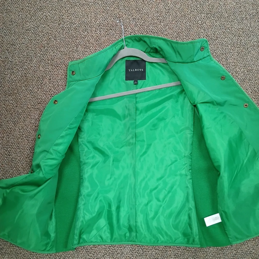 Talbots Sz Lg Quilted Puffer Vest, Like NEW!! - Picture 3 of 7